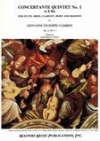 五重奏・No. 1・ Op. 4/1　(木管五重奏)【Quintet No. 1, Op. 4/1】