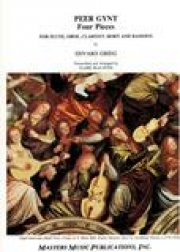 4つの小品「ペール・ギュント」より　(木管五重奏)【Four Pieces from Peer Gynt】