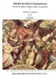 8つのロシア民謡・Op.58　(木管五重奏)【Eight Russian Folksongs, Op. 58】