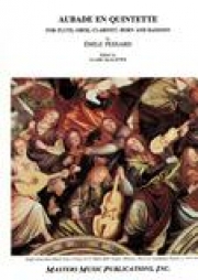 オーバード・クインテット　(木管五重奏)【Aubade en Quintette】
