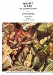 五重奏・変ロ長調・Op. 88/5（パート譜のみ）　(木管五重奏)【Quintet in Bb Major Op. 88/5】