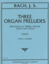 3つのオルガン前奏曲　（オーボエ+弦楽三重奏)【Three Organ Preludes】