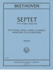 七重奏・変ホ長調・Op.20（パート譜のみ）（木管三重奏+弦楽四重奏)【Septet in E flat major, Opus 20】