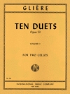 10のデュエット・Op.53・Vo.2（レインゴリト・グリエール）　(バスーン二重奏)【Ten Duets, Opus 53: Volume II】