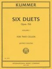 6つのデュエット・Op.156・Vo.1（フリードリヒ・アウグスト・クンマー）　(バスーン二重奏)【Six Duets, Opus 156 - Volume I】
