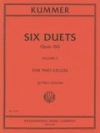 6つのデュエット・Op.156・Vo.2（フリードリヒ・アウグスト・クンマー）　(バスーン二重奏)【Six Duets, Opus 156 - Volume II】