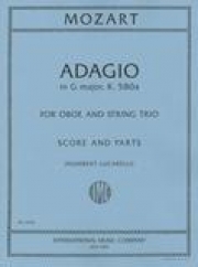 アダージョ・ト長調・k.580a (モーツァルト)（オーボエ+弦楽三重奏)【Adagio, K. 580a】