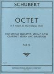 八重奏・ヘ長調・Op.166（パート譜のみ）　（ミックス八重奏)【Octet in F major, Opus 166】