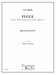 フーガ「WTC・第1巻」より (金管五重奏)【Fugue from the WTC Book #1】