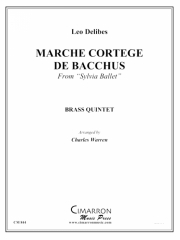 バッカスの行列「シルヴィア」より(金管五重奏)【March et Cortege de Bacchus】