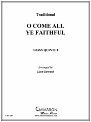 神のみ子は (金管五重奏)【O, Come All Ye Faithful】