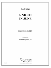 ナイト・イン・ジューン (金管五重奏)【Night in June, A】