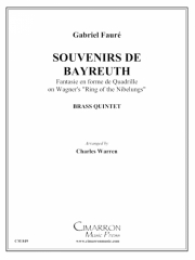 バイロイトの思い出 (金管五重奏)【Souvenirs de Bayreuth】