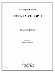 ソナタ・７・Op.1 (金管五重奏)【Sonata VII, Op. 1】