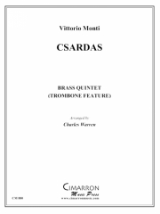金管五重奏のためのチャルダッシュ (金管五重奏)【Czardas for brass quintet】