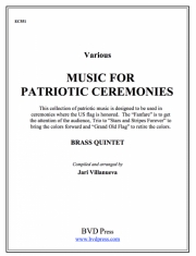 愛国の式典のための音楽 (金管五重奏)【Music for Patriotic Ceremonies】