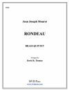 ロンドー（ジャン＝ジョゼフ・ムーレ） (金管五重奏)【Rondeau】