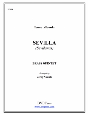 セビーリャ（イサーク・アルベニス） (金管五重奏)【Sevilla】