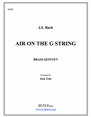 G線上のアリア (金管五重奏)【Air on the G String】