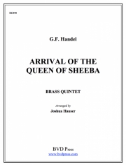 シバの女王の入城 (金管五重奏)【Arrival of the Queen of Sheeba】