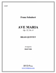 アヴェ・マリア（フランツ・シューベルト） (金管五重奏)【Ave Maria】