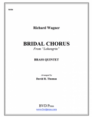 婚礼の合唱「ローエングリン」より (金管五重奏)【Bridal Chorus from Lohengrin】