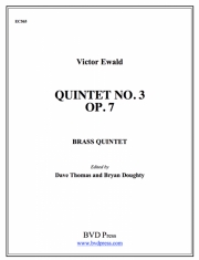 五重奏・No.3 (金管五重奏)【Quintet No. 3】