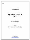 五重奏・No.3 (金管五重奏)【Quintet No. 3】