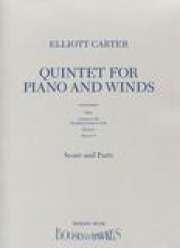 ピアノと管楽器の為の五重奏曲（スコアのみ）　(木管四重奏+ピアノ)【Quintet for Piano and Winds】