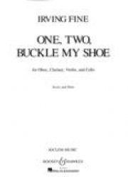 1、2、靴を履こう　（ミックス四重奏)【One, Two, Buckle My Shoe】