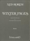 ウィンター・ページ（スコアのみ）　（木管二重奏+弦楽二重奏+ピアノ)【Winter Pages】