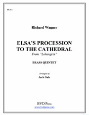 エルザの大聖堂への行列（リヒャルト・ワーグナー） (金管五重奏)【Elsa's Procession to the Cathedral】