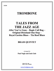 テイルズ・フロム・ザ・ジャズ・エイジ(トロンボーン) (金管五重奏)【Tales from the Jazz Age (Trombone)】