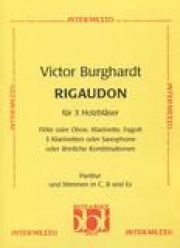 リゴードン　(木管三重奏)【Rigaudon for 3 Woodwinds】