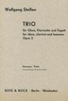 トリオ・Op.2（パート譜のみ）　(木管三重奏)【Trio Op2】