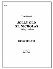 ジョリィ・オールド・セント・ニコラス (金管五重奏)【Jolly Old St. Nicholas】