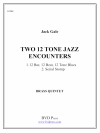 トゥー・１２トーン・ジャズ・エンカウンター (金管五重奏)【Two 12-Tone Jazz Encounters】