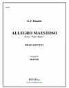 アレグロ・マエストーソ「水上の音楽」より (金管五重奏)【Allegro Maestoso from Water Music】