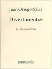 ディヴェルティメント（スコアのみ）　(木管三重奏)【Divertimentos】