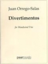 ディヴェルティメント（スコアのみ）　(木管三重奏)【Divertimentos】