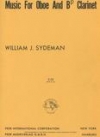 オーボエとクラリネットの為の音楽　(木管二重奏)【Music for Oboe and Clarinet】