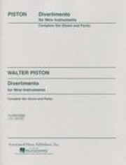 ディヴェルティメント　（ミックス八重奏+ピアノ)【Divertimento for 9 Instruments (1946)】