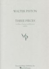 3つの小品（パート譜のみ）　(木管三重奏)【Three Pieces for Flute, Clarinet and Bassoon】
