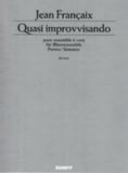 Quasi Improvisando （パート譜のみ）（ミックス十一重奏)【Quasi Improvisando 】