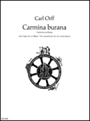 カルミナ・ブラーナ（スコアのみ）　(木管十重奏)【Carmina Burana】
