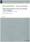 3つの楽章・バレエ「シーガル」より　(木管三重奏+ピアノ)【3 Movements from the Ballet “The Seagull”】