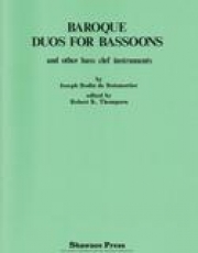 バスーンの為のバロック・デュオ　(バスーン二重奏)【Baroque Duos for Bassoons】