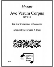 アヴェ・ヴェルム・コルプス  (モーツァルト)　(バスーン四重奏)【Ave Verum Corpus】