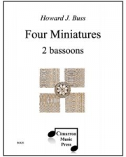 4つの小品 (ハワード・J・バス) 　(バスーン二重奏)【Four Miniatures】