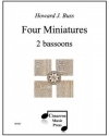 4つの小品 (ハワード・J・バス) 　(バスーン二重奏)【Four Miniatures】